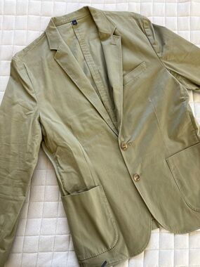 J. Crew Men’s Khaki Tailored Blazer